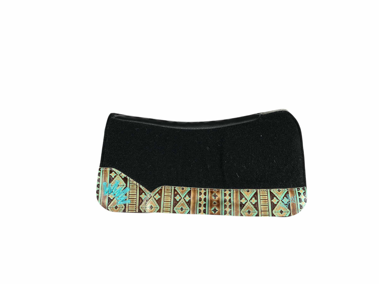 32x32 1" Kush Cadillac Shoulder Only Open Petite Wither Saddle Pad (#124033)