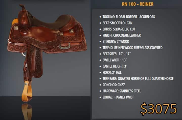 Reiner - Best Ever Saddles - Custom Tooled