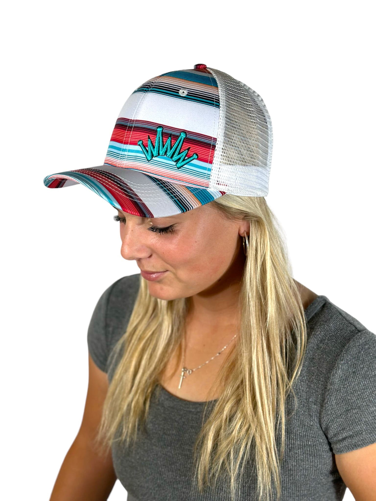 sedona serape hat girl