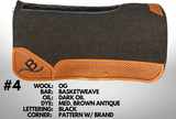 Custom Tooled Saddle Pad