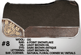 Custom Tooled Saddle Pad