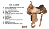 All Around - Best Ever Saddles - Custom Tooled (Copy)