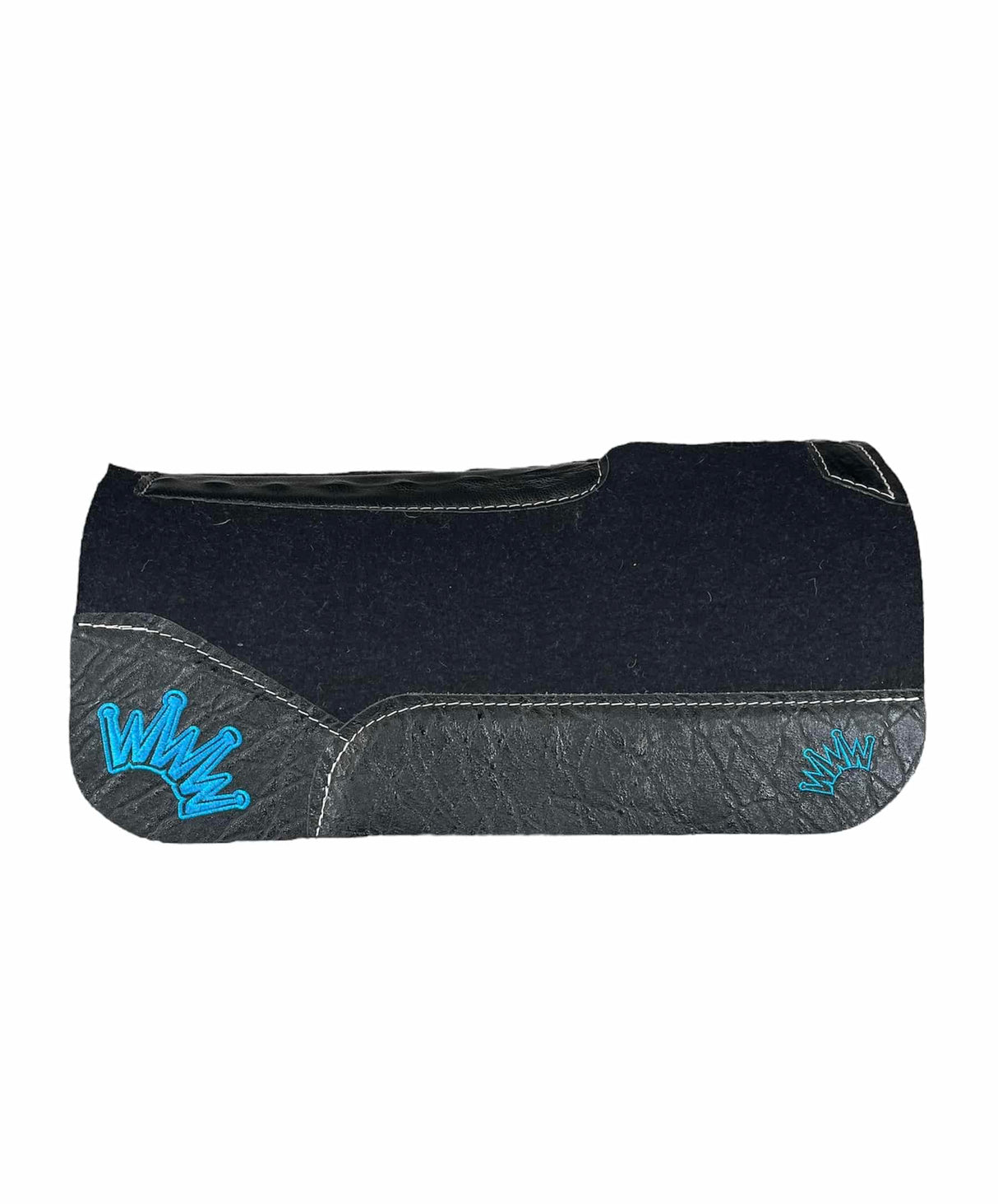 25x25 3/4" Kush Black Wool PONY Saddle Pad (#105021)