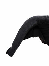 32x32 1.25" Black Kush Wool Saddle Pad (#122769)