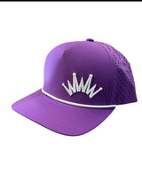 Purple White Crown Best Ever Hat