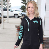 Teal Accent Jr. Hoodie