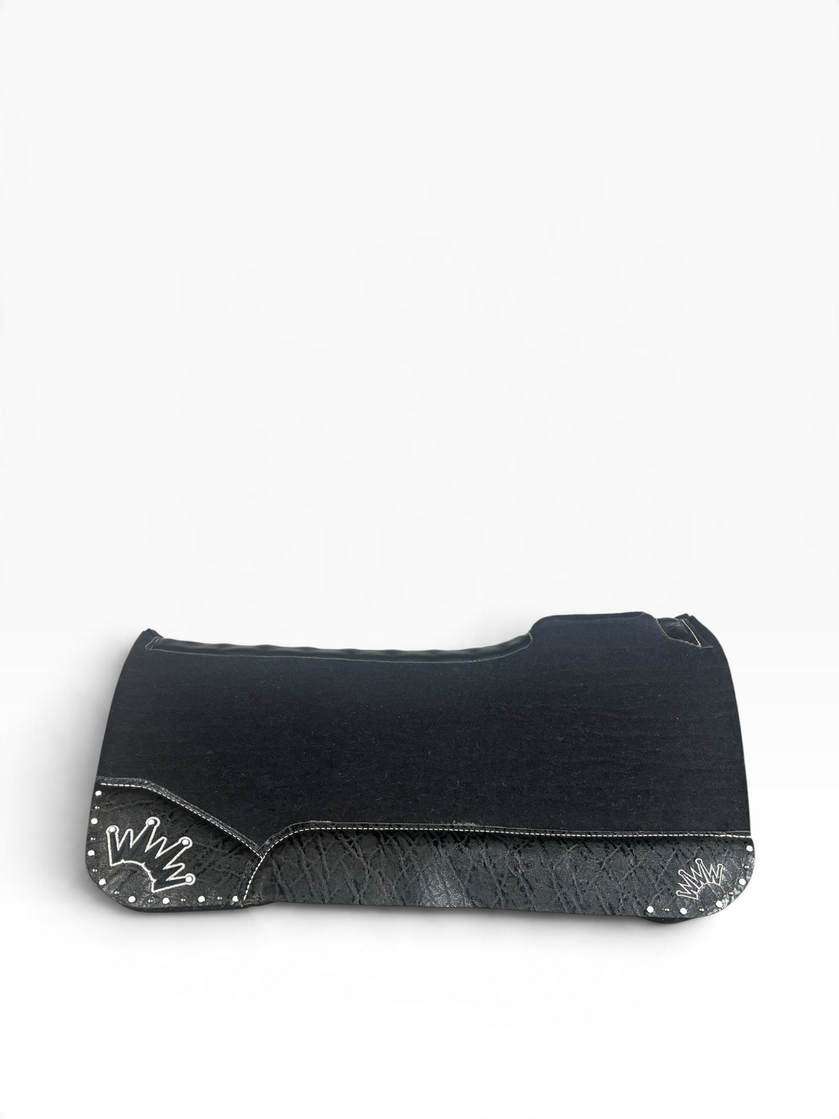 32x32 1.25" Black Kush *Blemished Cuts in Wool* (#33889)
