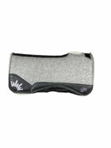 30x30 1/2" Gray Kush Fleece Gooseneck Saddle Pad (#108457)