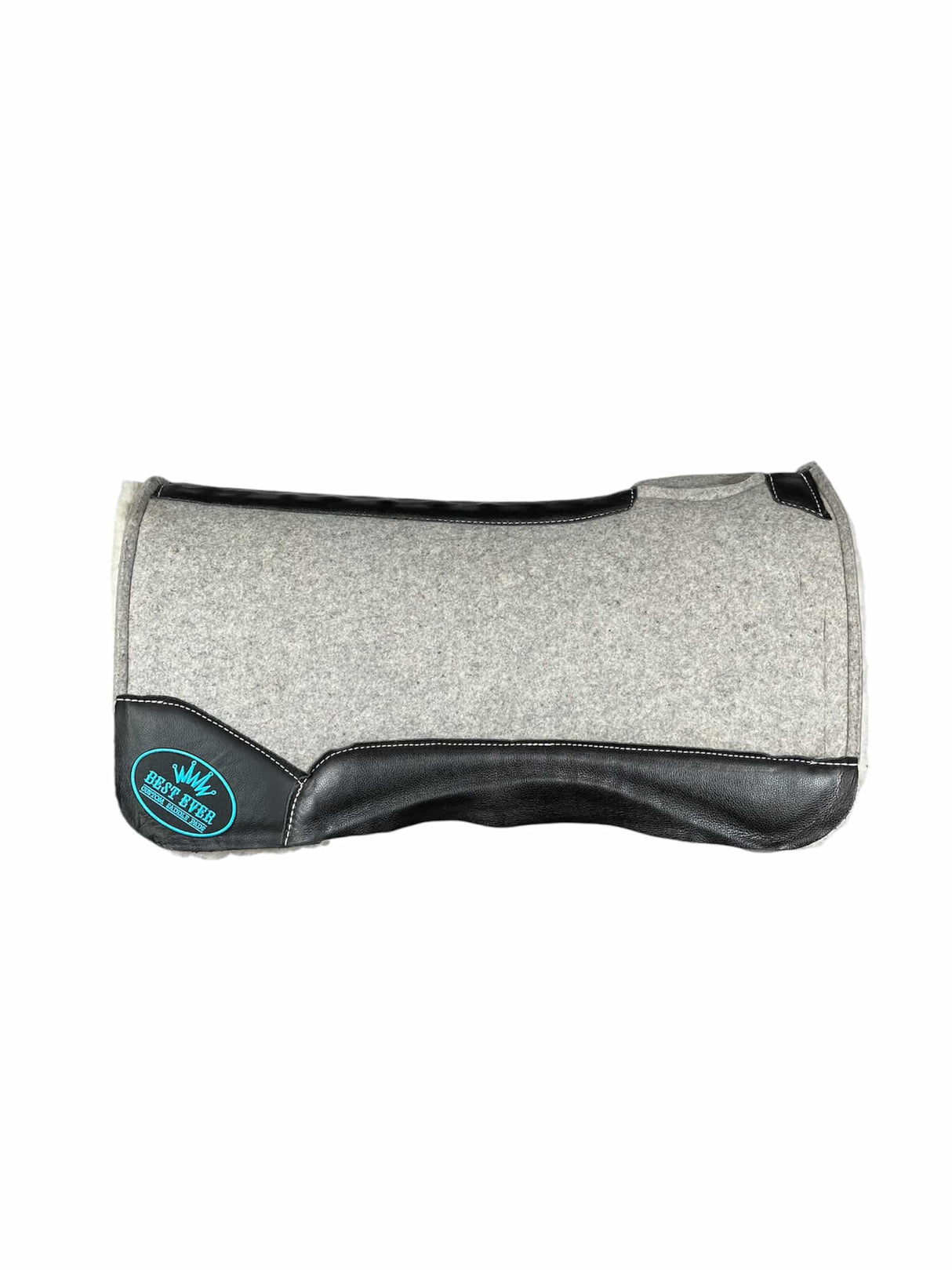 32x32 1" Gray Kush Fleece Saddle Pad (#108436)