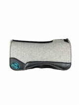 32x32 1" Gray Kush Fleece Saddle Pad (#108436)