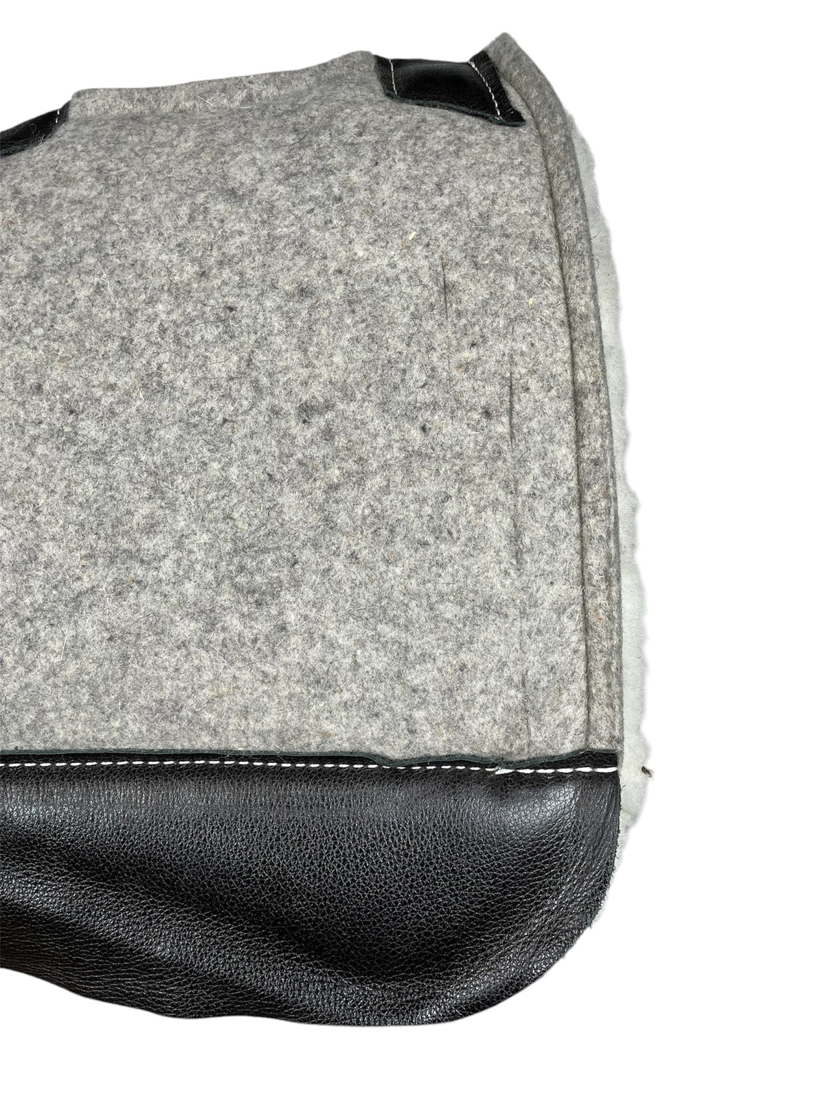 32x32 1" Gray Kush Fleece Saddle Pad (#108436)