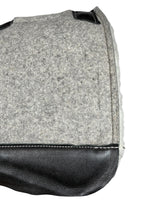 32x32 1" Gray Kush Fleece Saddle Pad (#108436)