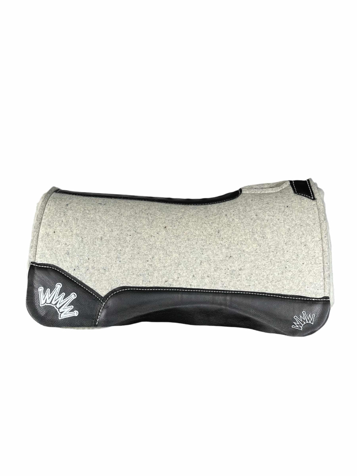 32x32 3/4" Gray Kush Fleece Saddle Pad (#108454)