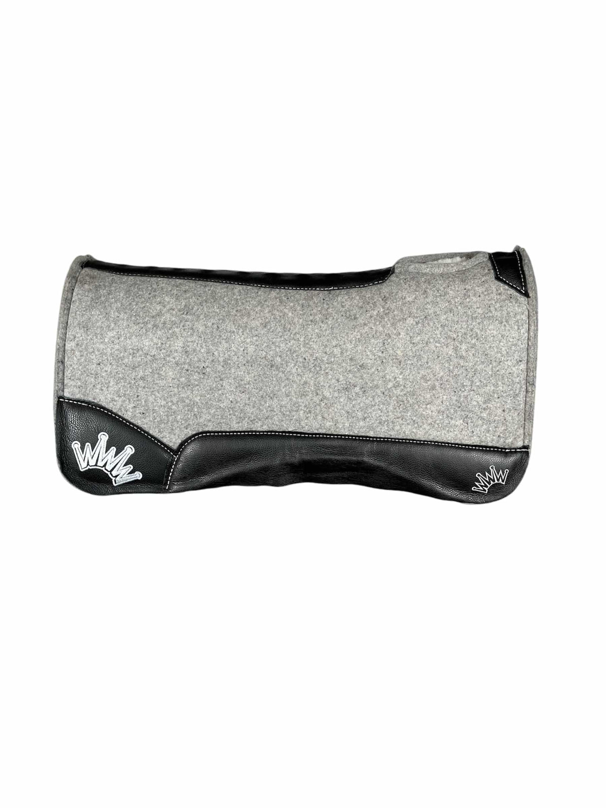 32x32 1" Gray Kush Fleece Saddle Pad (#108433)