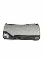 30x30 1" Gray Kush Fleece Saddle Pad (#108430)