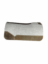 30x30 1.25" Kush Gray Wool Saddle Pad (#108490)