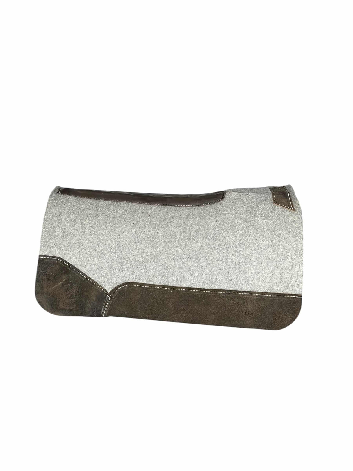 32x32 1.25" Kush Gray Wool Saddle Pad (#108828)