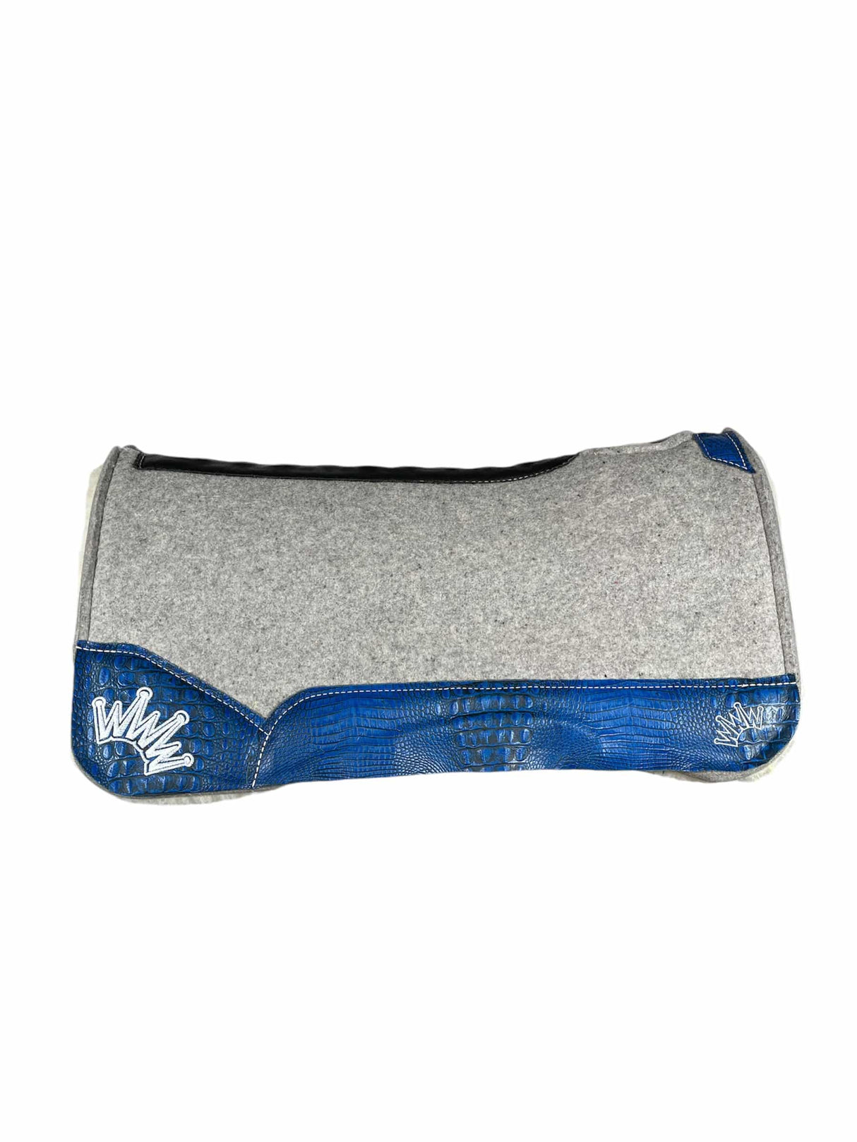 32x32 1" Gray Kush Fleece Saddle Pad (#108859)