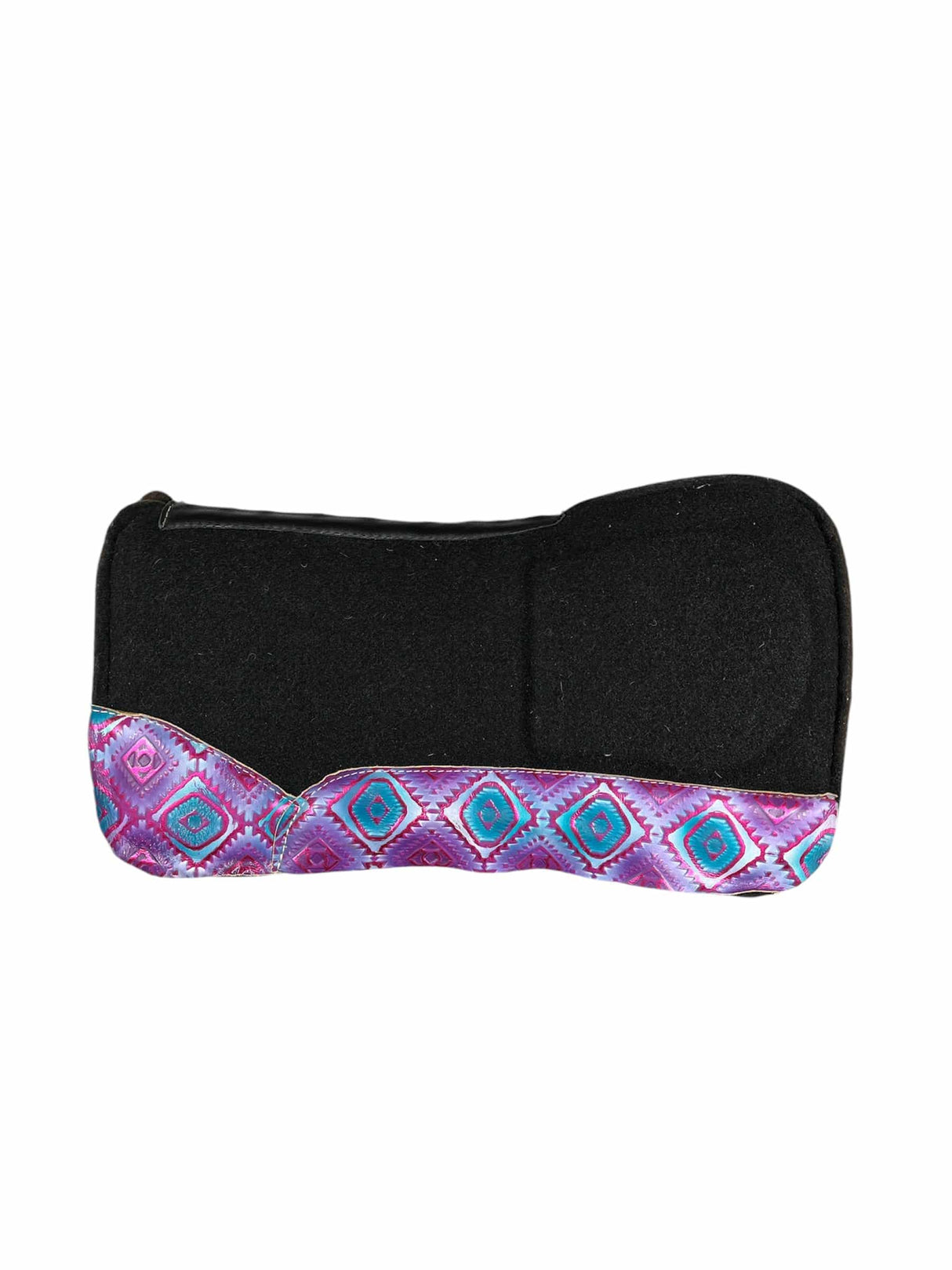 28x28 1" Fleece Cadillac Extended Open Wither Saddle Pad (#108845)