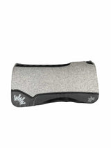 32x32 1.25" Kush Gray Wool Saddle Pad (#108856)