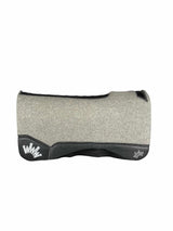 32x32 1.25" Kush Gray Wool Saddle Pad (#108898)