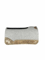 30x30 1" Kush Gray Wool Saddle Pad (#108882)