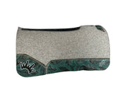 30x30 1" Kush Gray Wool Saddle Pad (#110466)