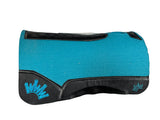 28x28 1" Kush Turquoise Wool Saddle Pad (#110476)