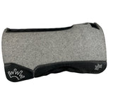 32x32 1" Kush Gray Wool Saddle Pad (#110480)
