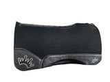 30x30 1.25" Kush Black Wool Saddle Pad (#110484)