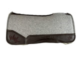 30x30 1" Gray Kush Fleece Saddle Pad (#110493)