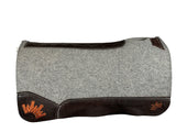 32x32 1" Kush Gray Wool Saddle Pad (#110573)