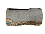 30x30 1" Kush Gray Wool Saddle Pad (#110580)