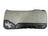 30x30 1" Kush Gray Wool Saddle Pad (#110582)