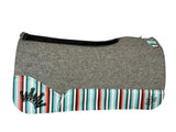 28x28 3/4" Kush Gray Wool Saddle Pad (#110670)