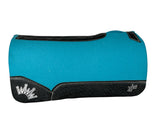 30x30 3/4" Turquoise Kush Wool Saddle Pad (#110682)