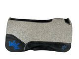 28x28 3/4" Kush Gray Wool Saddle Pad (#110672)