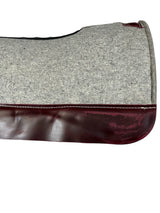 32x32 3/4" Gray Kush Fleece Saddle Pad (#110707)