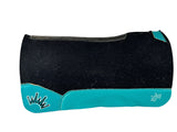 32x32 3/4" Kush Black Wool Saddle Pad (#110711)