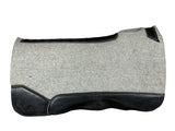 32x32 1.25" Gray Kush Wool Saddle Pad (#110782)
