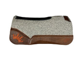 25x25 1" Kush Gray Wool PONY Saddle Pad (#110784)