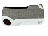 25x25 1" Kush Gray Wool PONY Saddle Pad (#110788)