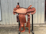 14.5" Rope Saddle - Emory Flower