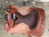 14.5" Rope Saddle - Emory Flower