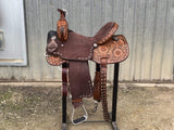 14.5" Barrel Saddle - Sunflower