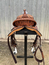 14.5" Barrel Saddle - Sunflower