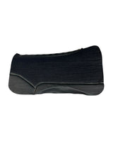 30x30 1.25" Black Kush ***OPEN PETITE*** *Wrinkly wool, line in wool, over glue (#75745)