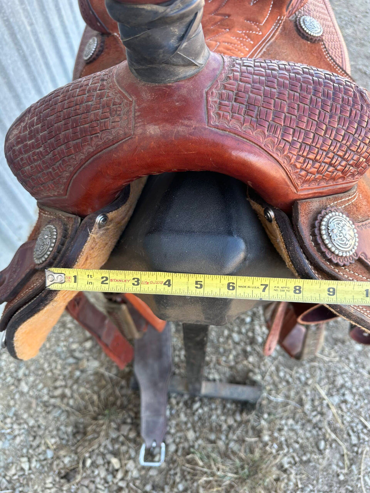 USED Saddle Team Roper 15.5"