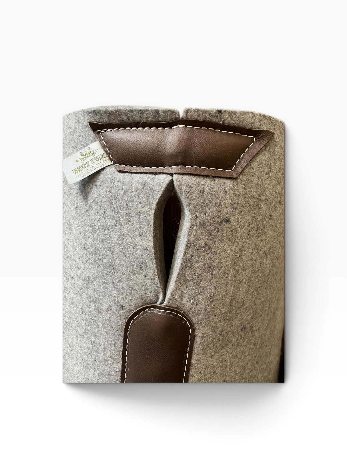 32x32 1.25" Kush **Stitching on Top leather is Off Center** (#03937)