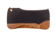 The OG Dark Grey Saddle Pad with Oak Nut Smooth Leather
